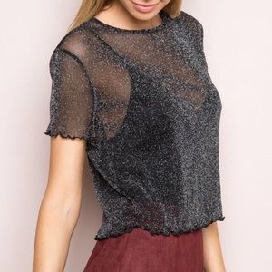 Brandy Melville mesh top